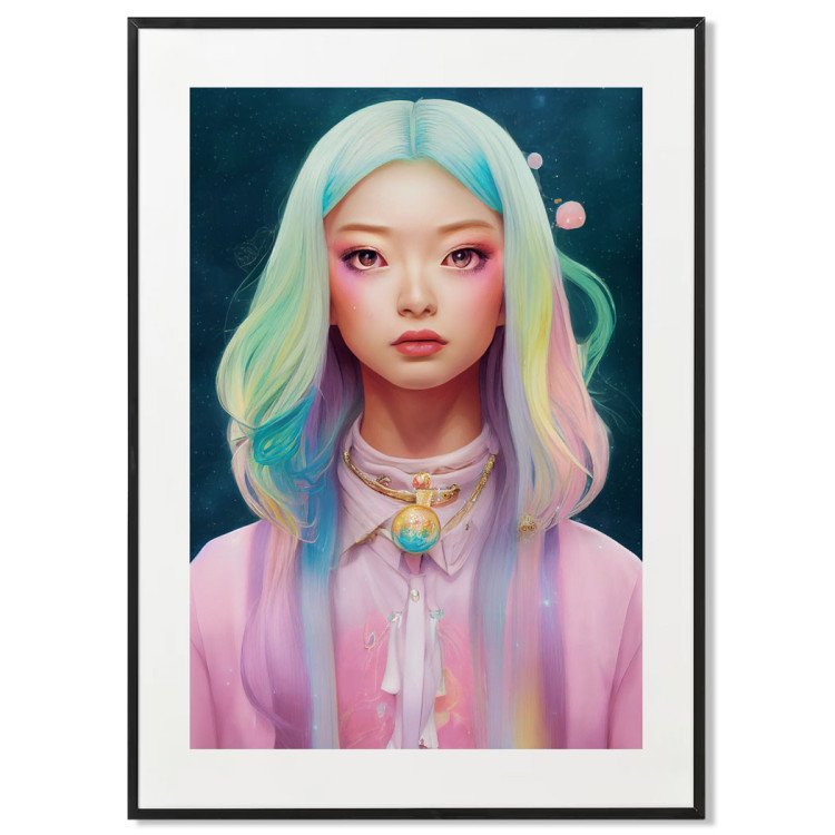 Poster rainbow girl