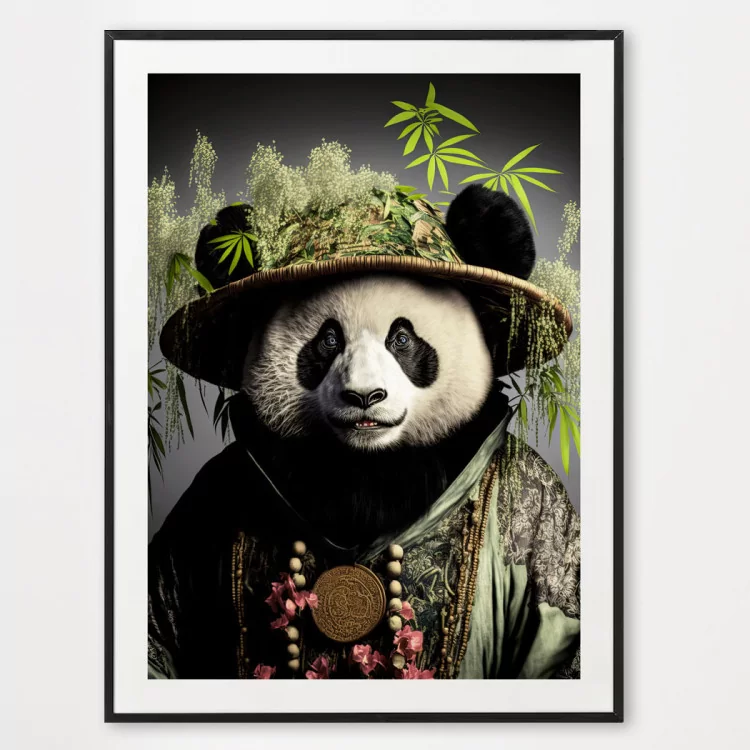 Poster karaté Panda - décoration murale