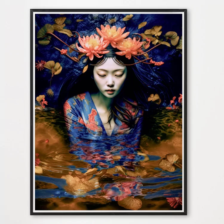 Poster bain zen