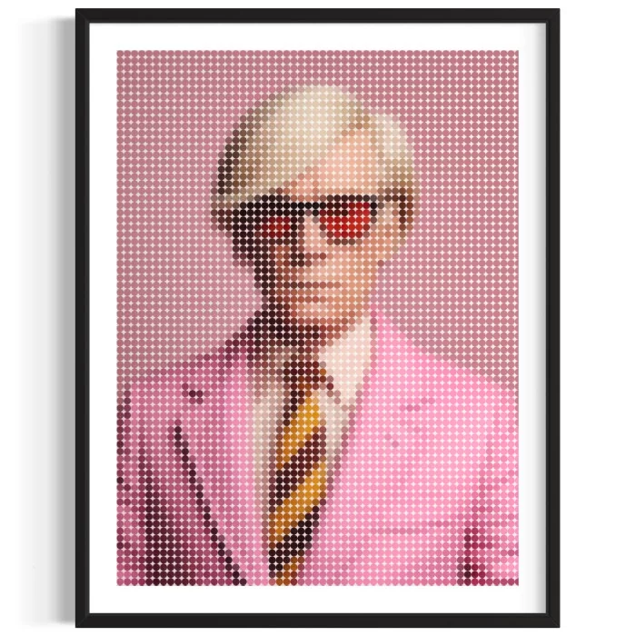 Affiche Warhol dots - décoration murale